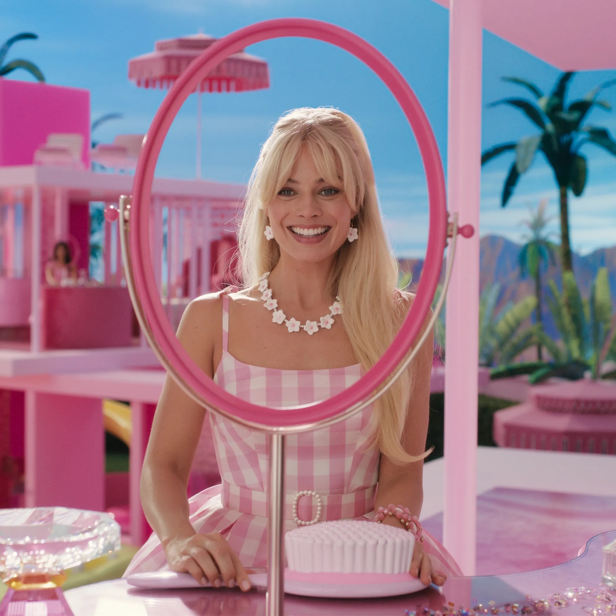 margo robbie in Barbie movie
