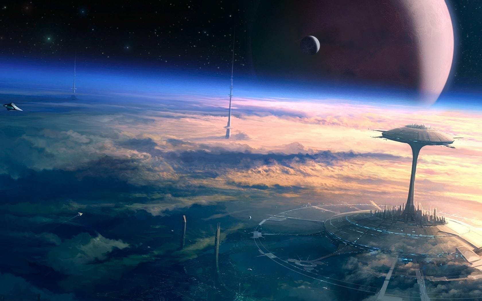 science fiction landscape